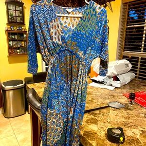 Beautiful empire waist stretchy dress